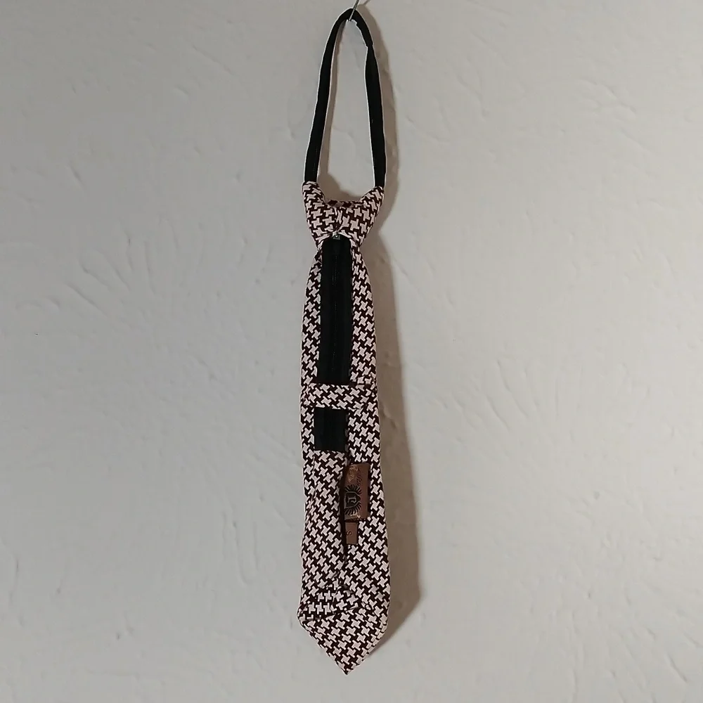 Vintage Contour Boy's Tie with Zipper & elastic neck band